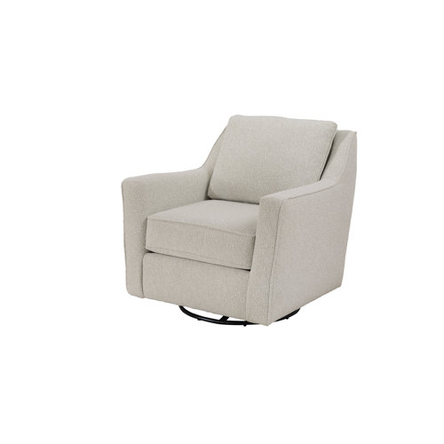 Southern Home Furnishings Upholstered Swivel Armchair Wayfair